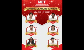 MCA 2025–27 (Sem I) Toppers